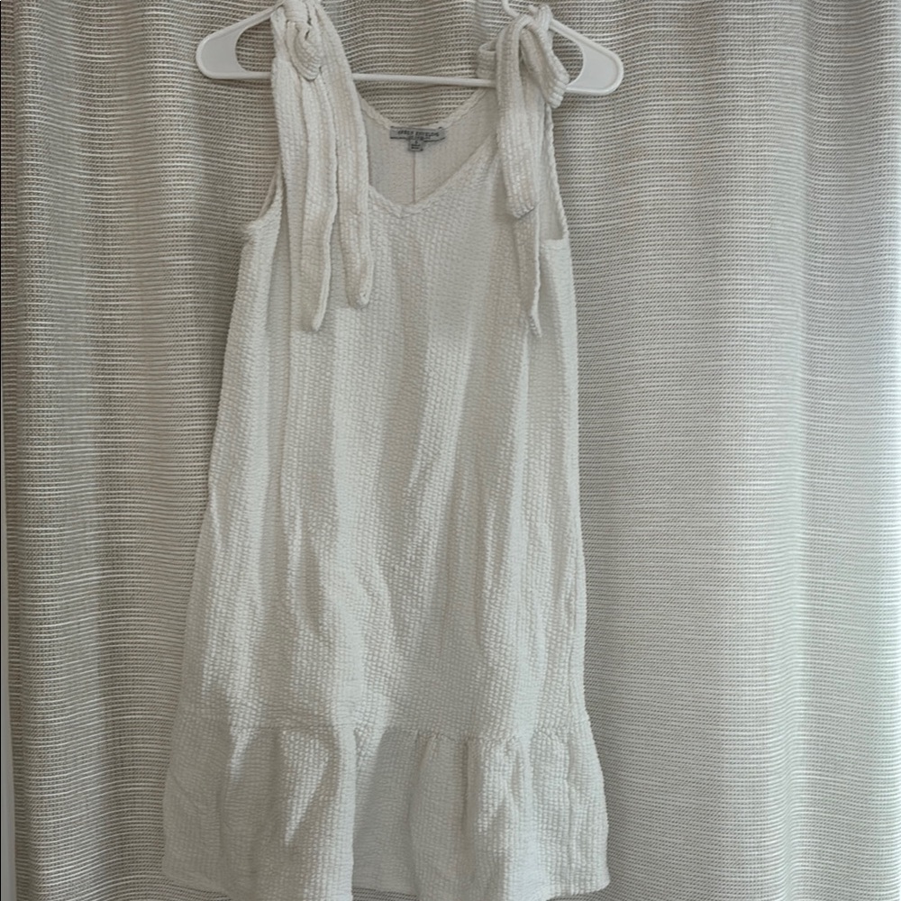 Green Envelope Cream Midi Dress